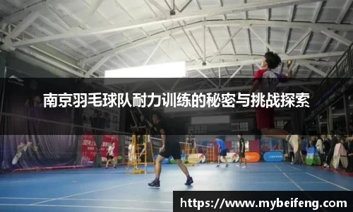 南京羽毛球队耐力训练的秘密与挑战探索